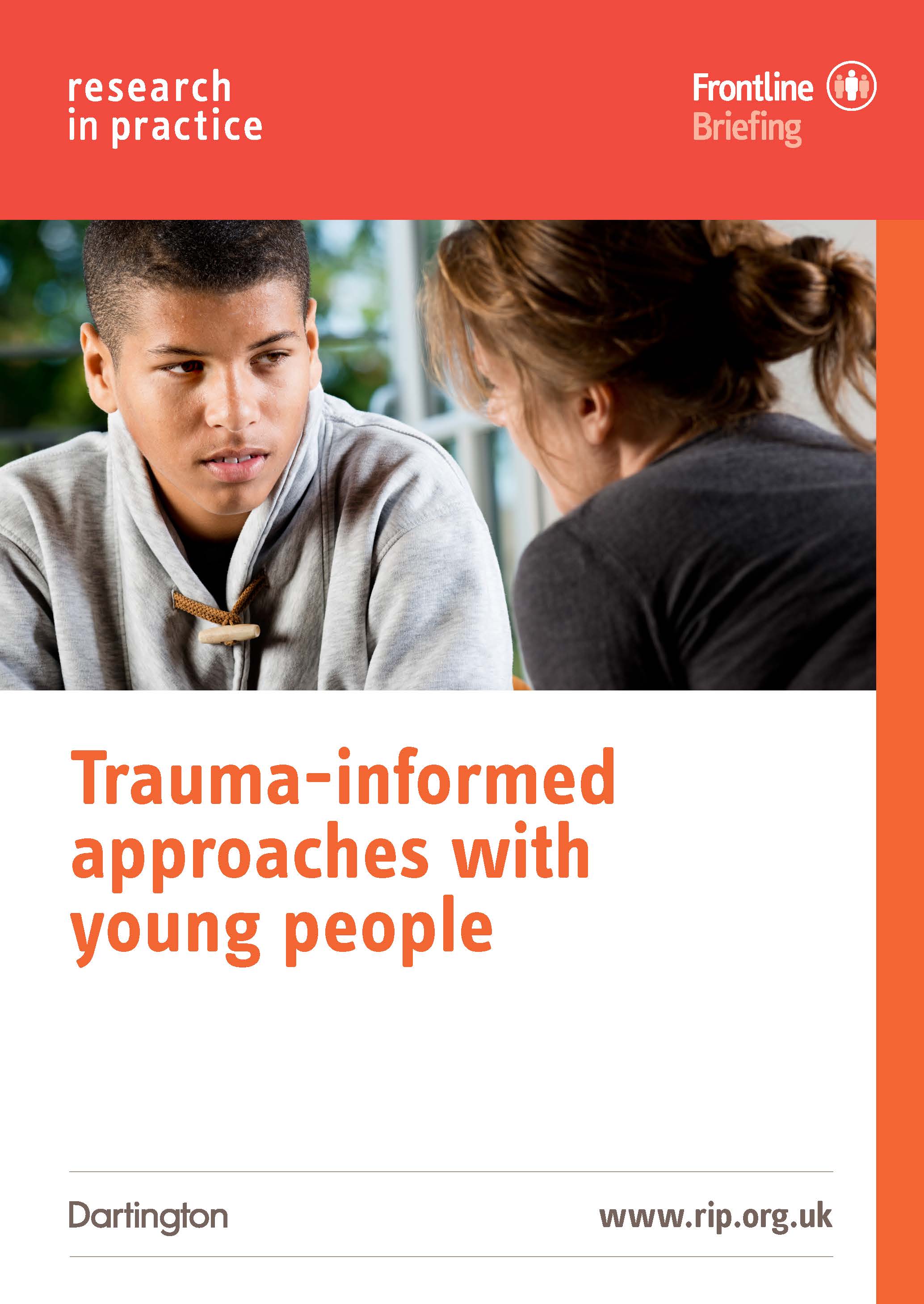 Trauma-informed Approaches With Young People | Research In Practice